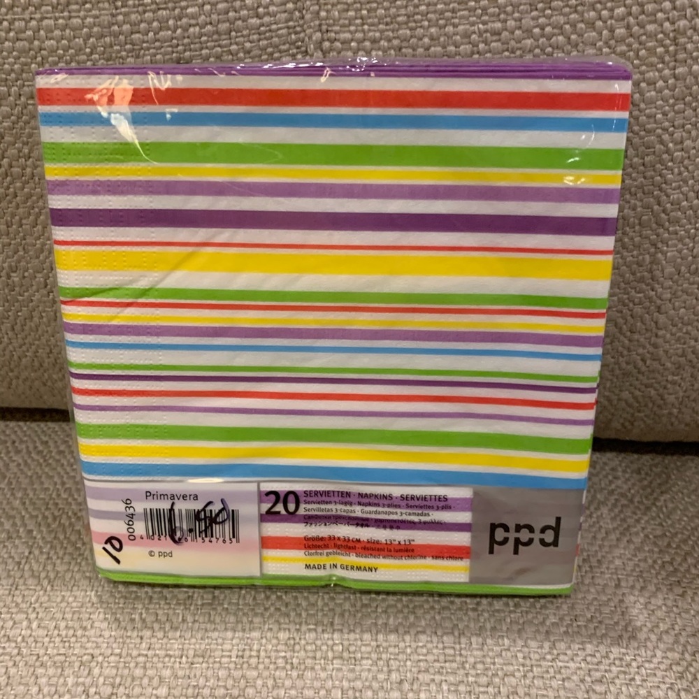 2 pkgs Primavera Large Napkins - Picture 2 of 2